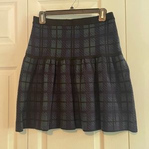 Like New CYNTHIA ROWLEY Plaid Wool Skirt Size Medium